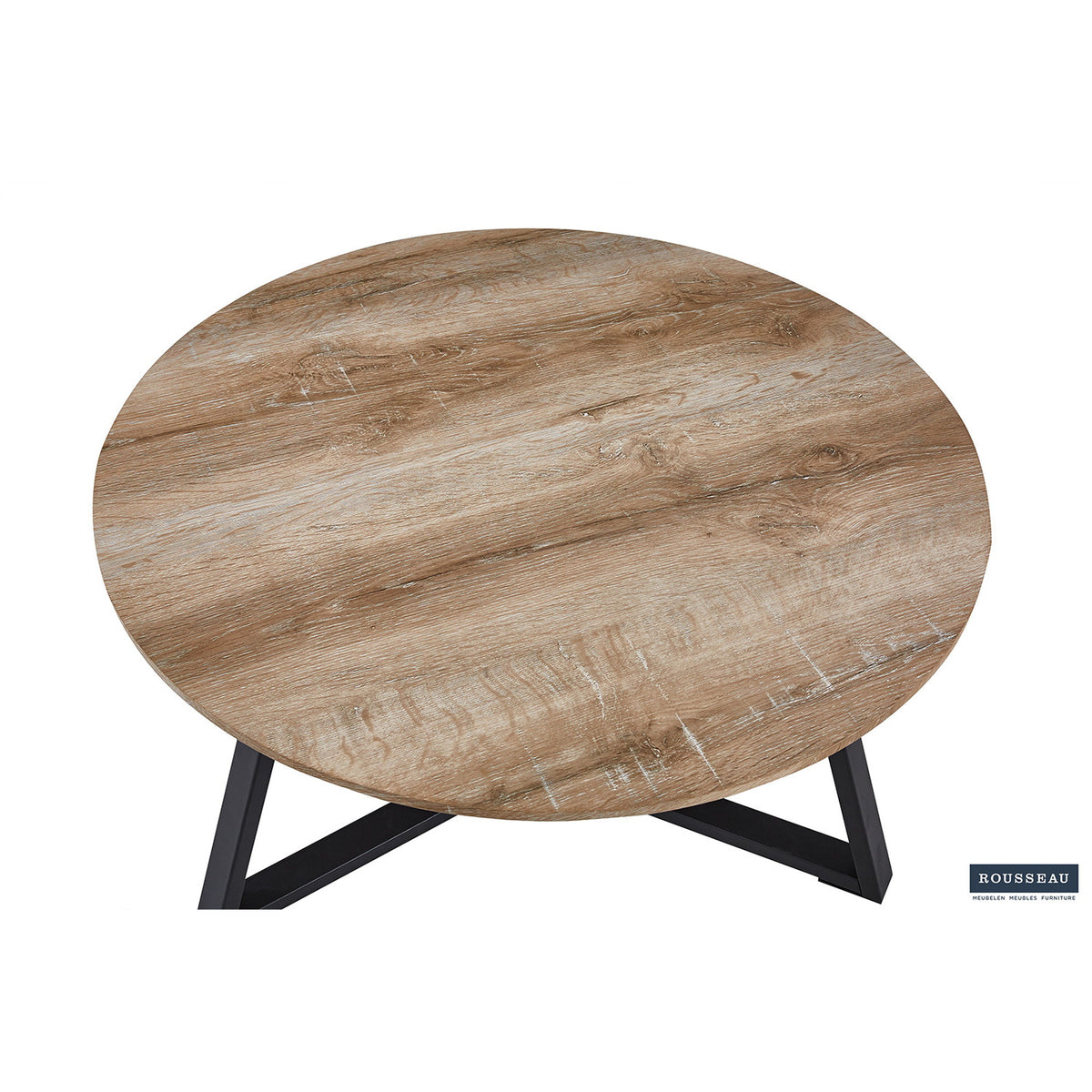 Table basse Paso 1 — Décor chêne vieilli