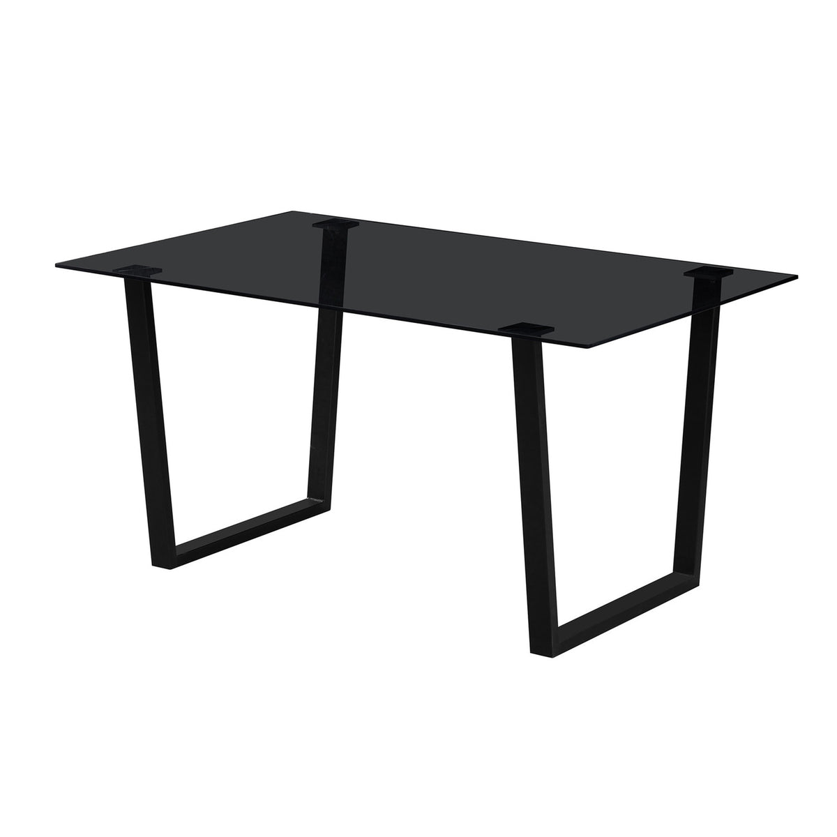 Table Boaz — Verre fumé, 150 cm
