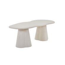 Table Faro — Effet ciment, organique ou ronde
