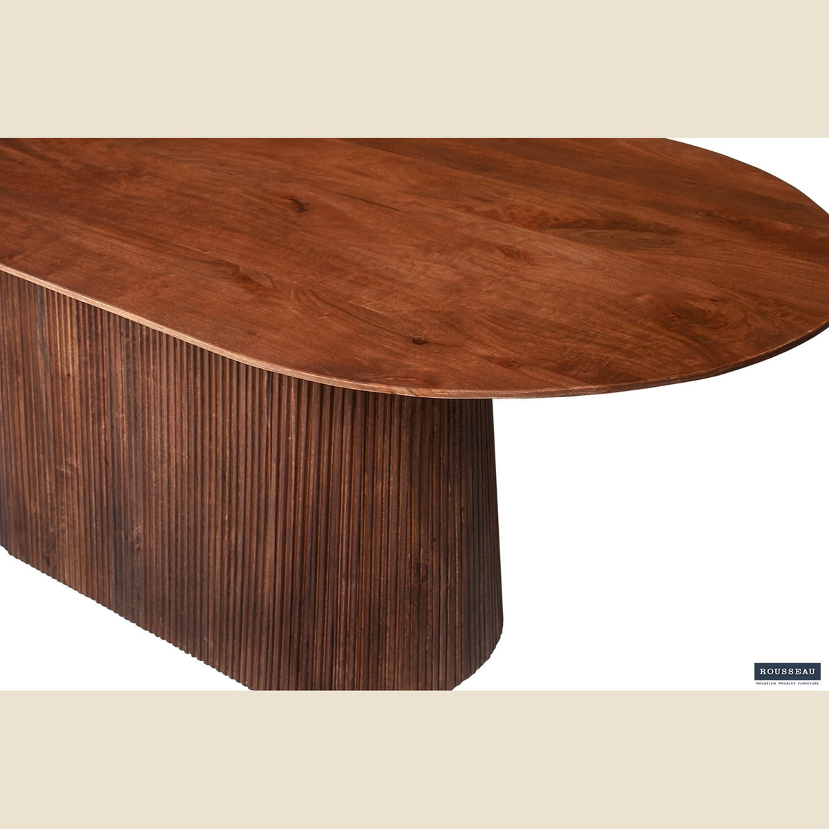 Table Miguel — Bois de manguier