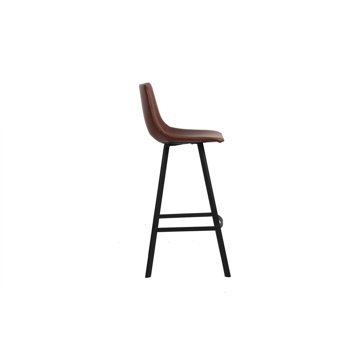Tabouret de bar Ozan — PU vintage