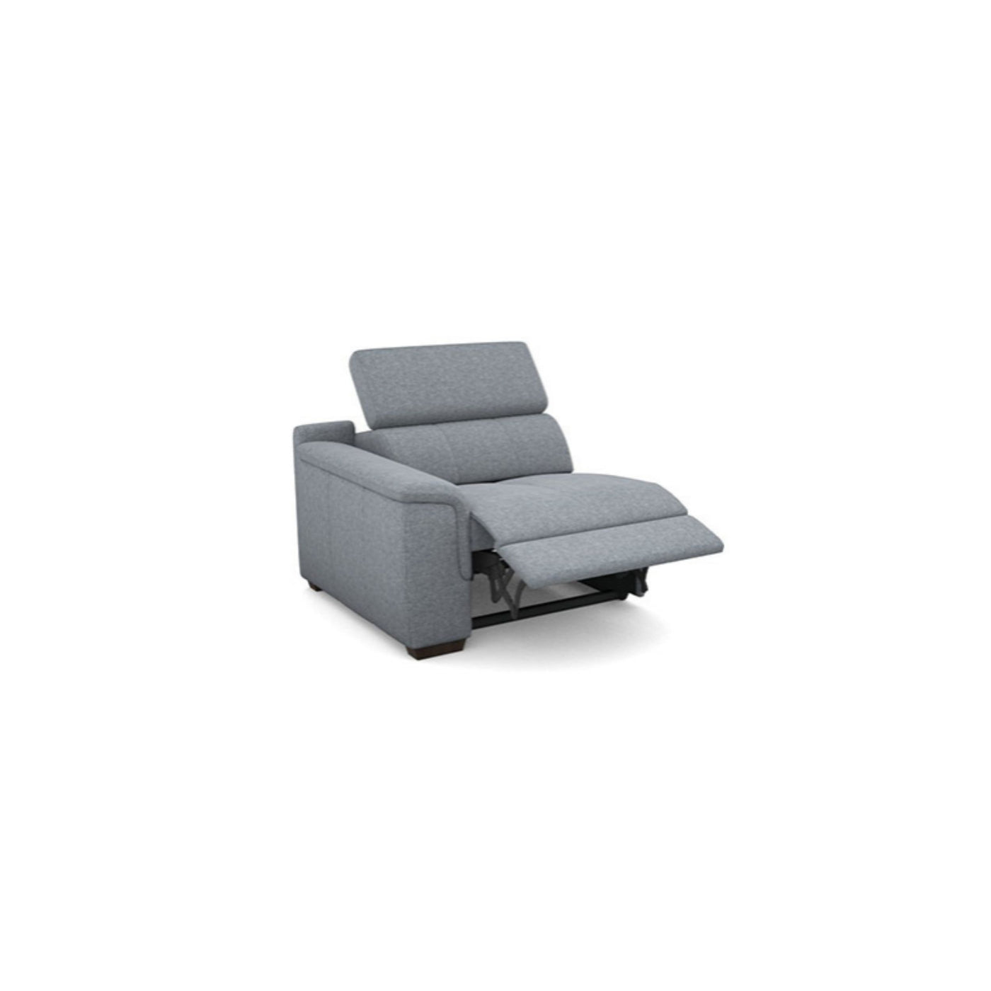 Salon d'angle modulaire Atlanta — Gris bleuté