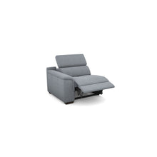 Salon d'angle modulaire Atlanta — Gris bleuté