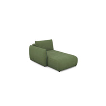 Salon d'angle modulaire Farido — Vert olive