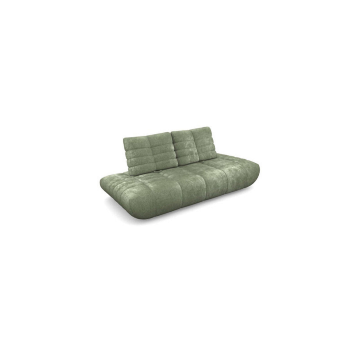 Canapé droit Vivra — Vert olive