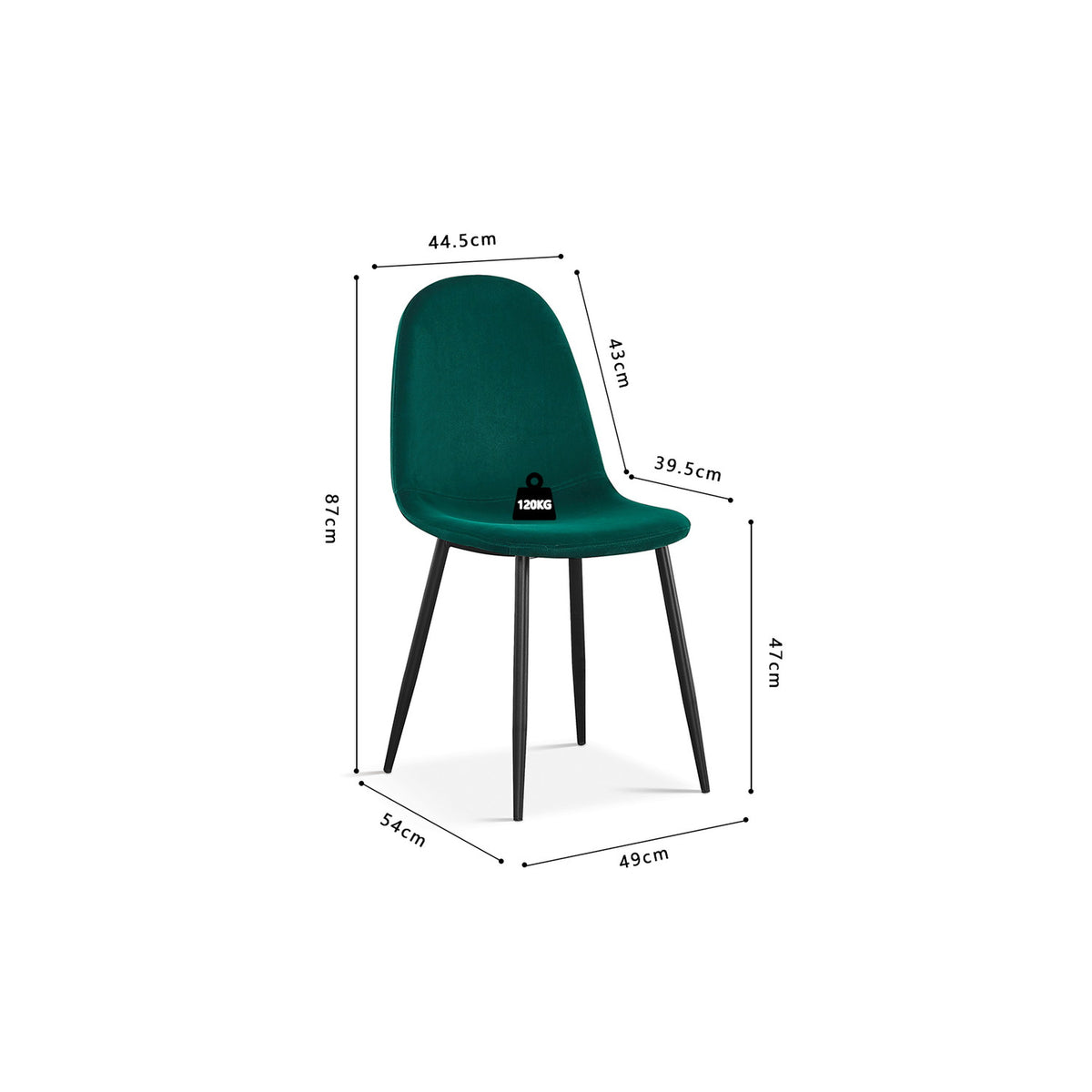 Chaise Boy — Velours