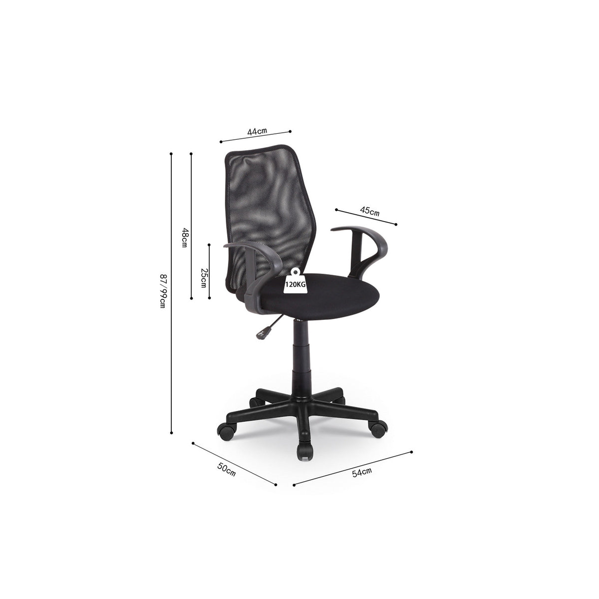 Chaise de bureau Job — Mesh