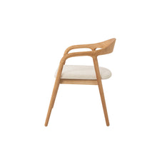 Chaise Claire — Frêne massif et tissu