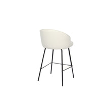 Chaise de comptoir June — Bouclé