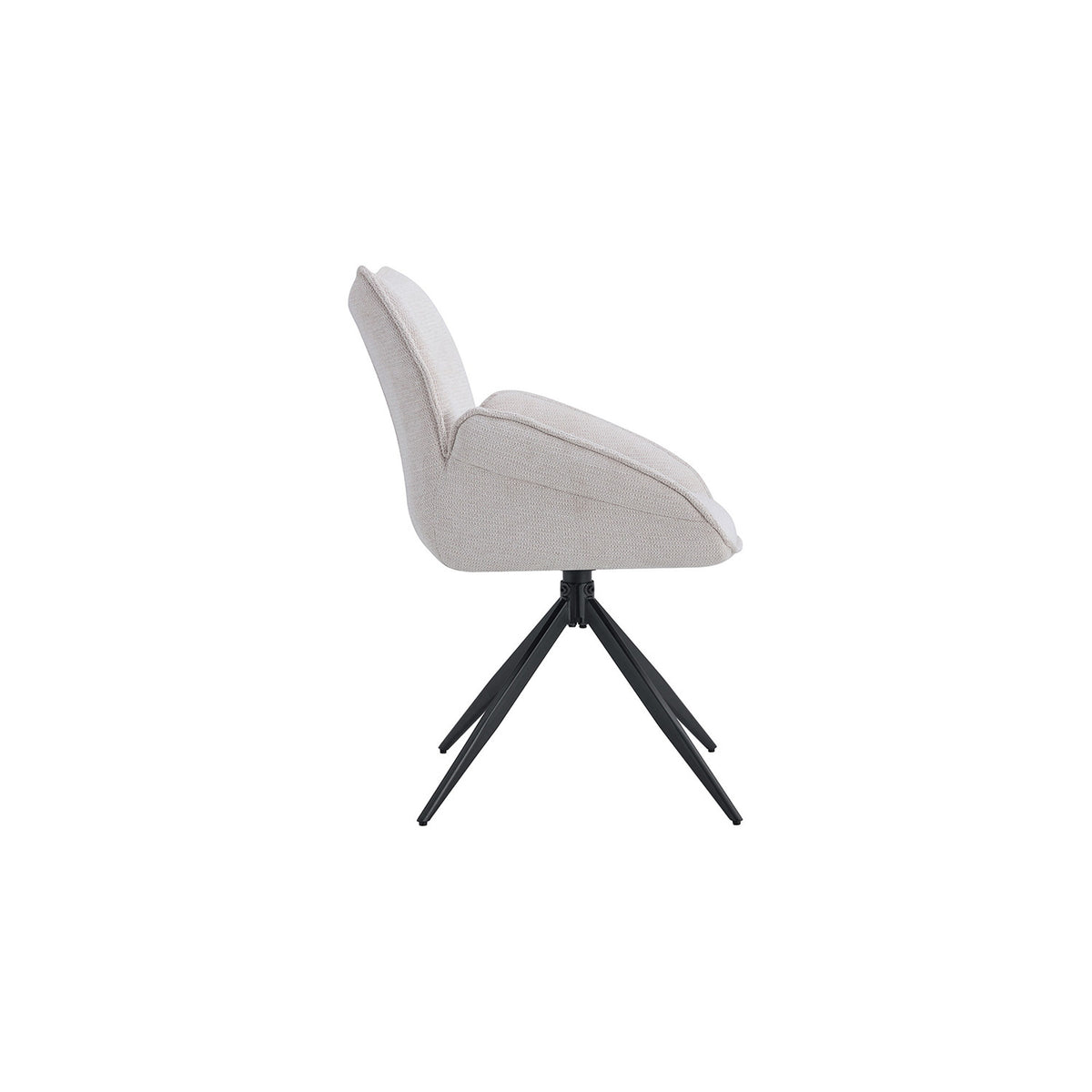 Chaise Mahi — Pivotante, avec accoudoirs