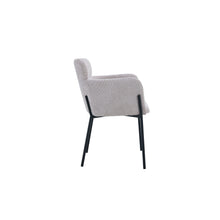 Chaise Naomi — Tissu, avec accoudoirs