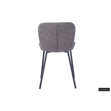 Chaise Susan — PU, taupe ou gris foncé