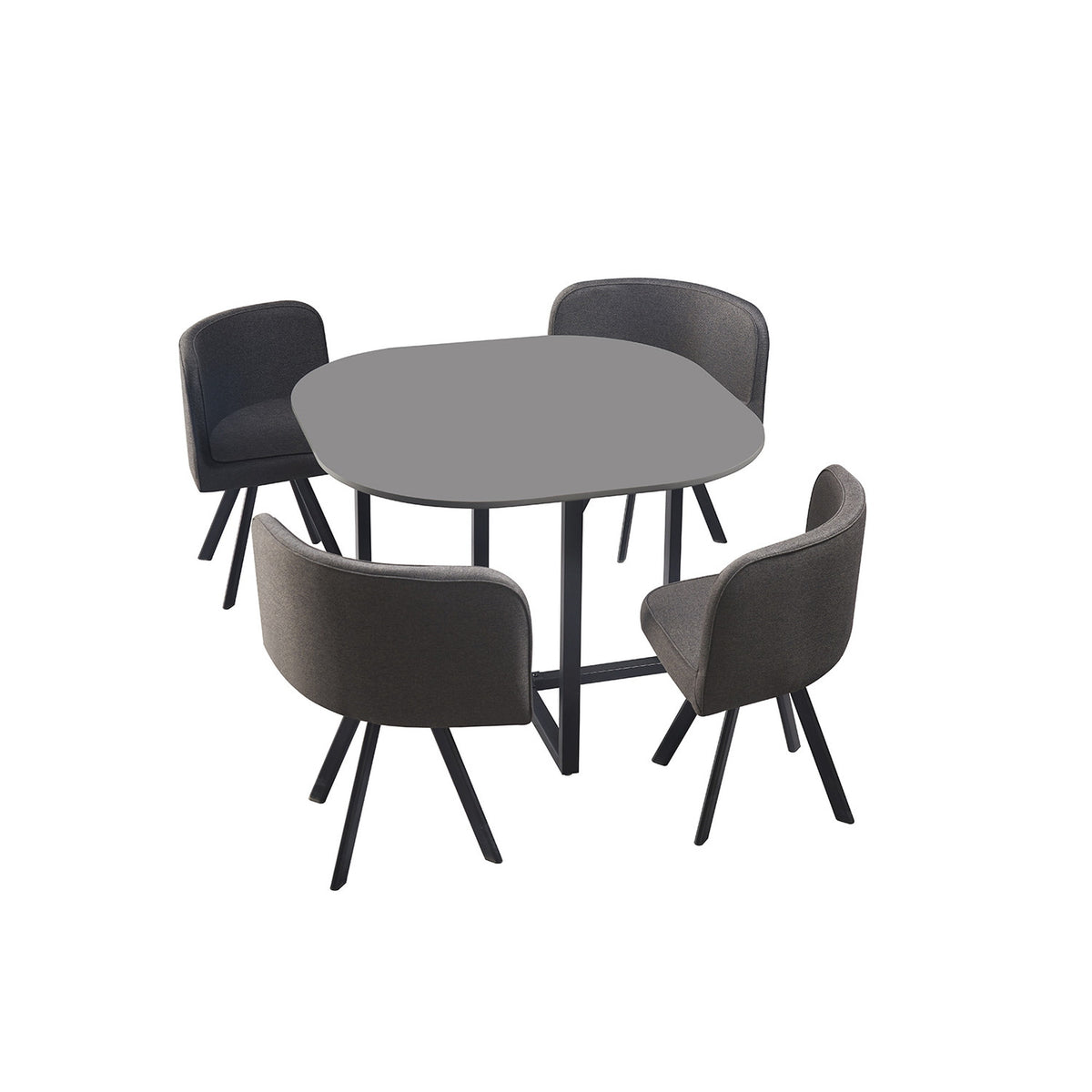 Set table Eva — Table et 4 chaises