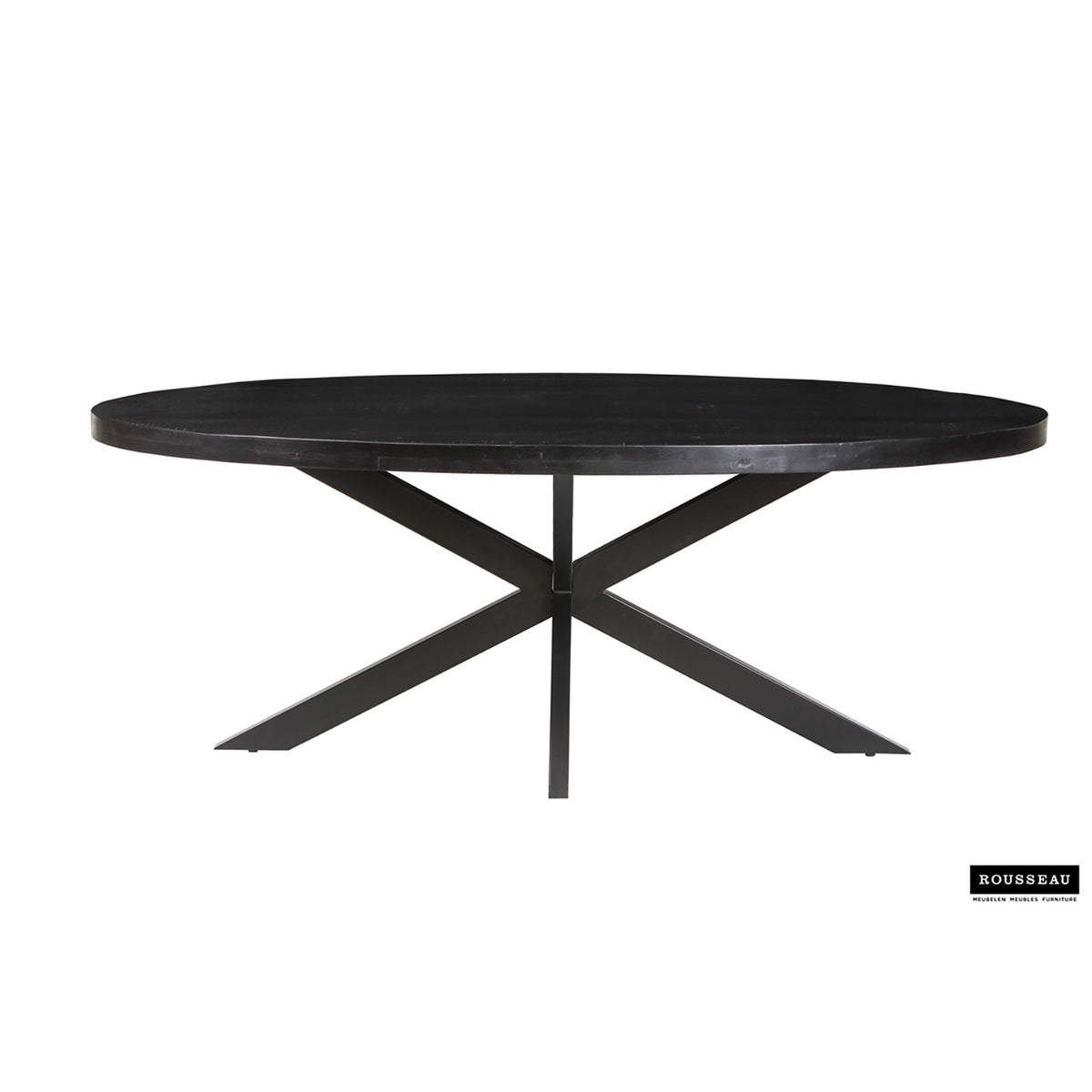 Table Alexa — Bois de manguier, ovale 200 cm