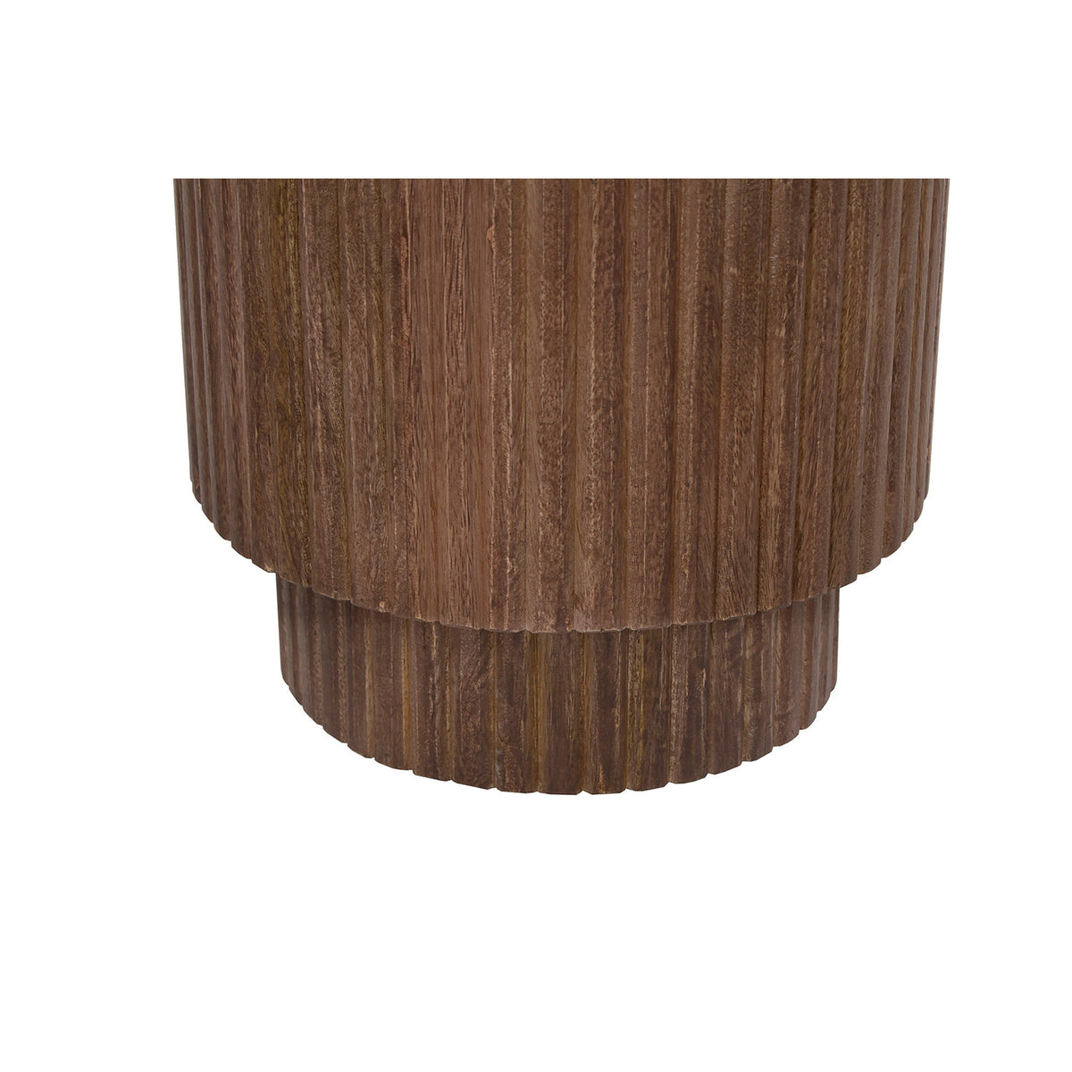 Table d'appoint Victor — Bois de manguier brun clair