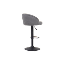 Tabouret de bar Arda — Bouclé