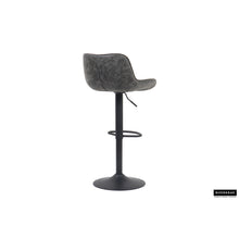 Tabouret de bar Fenna — PU vintage
