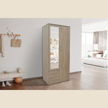 Armoire Marc — Portes battantes avec miroir