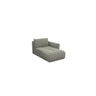 Chaise longue droite