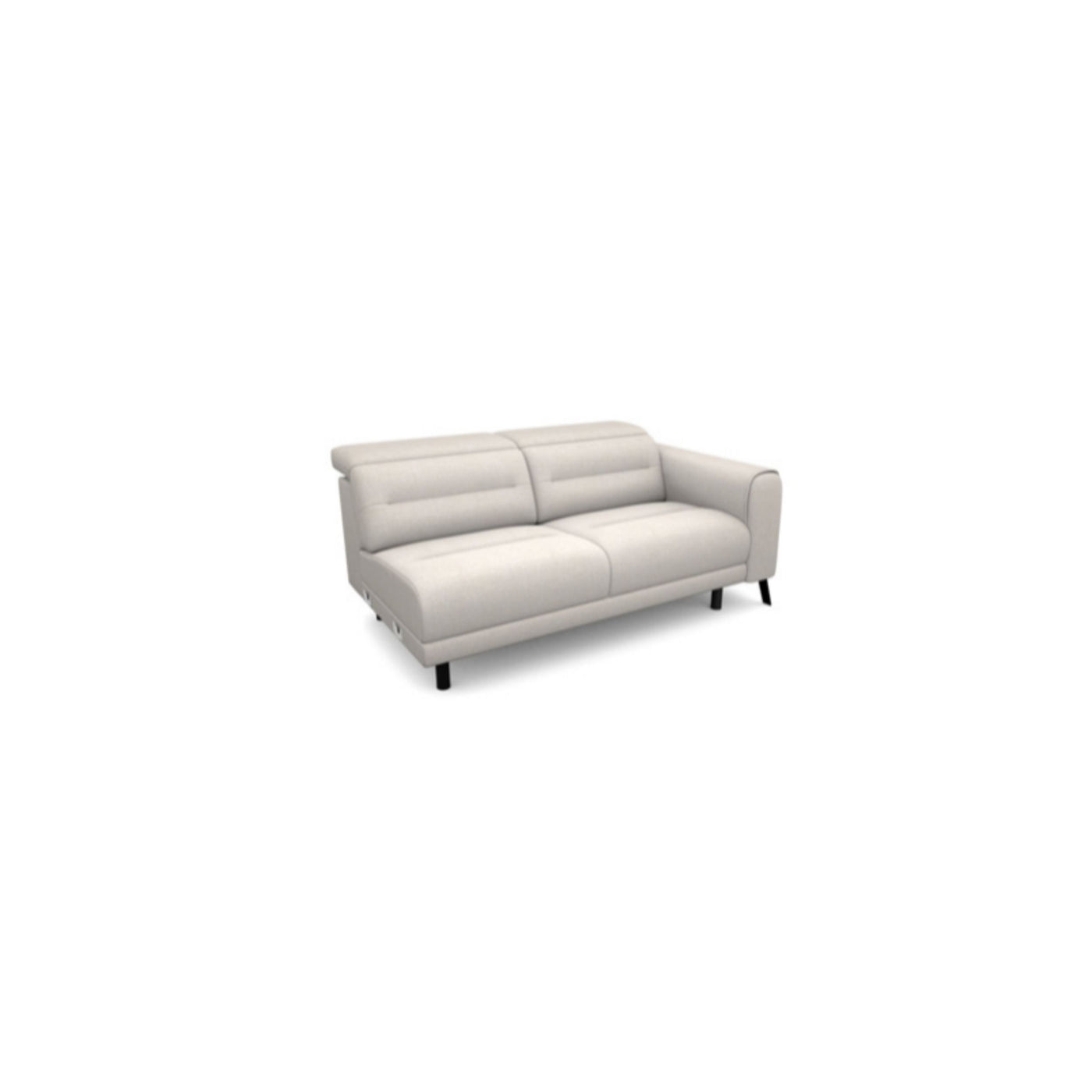 Salon d'angle modulaire Belti — Gris clair