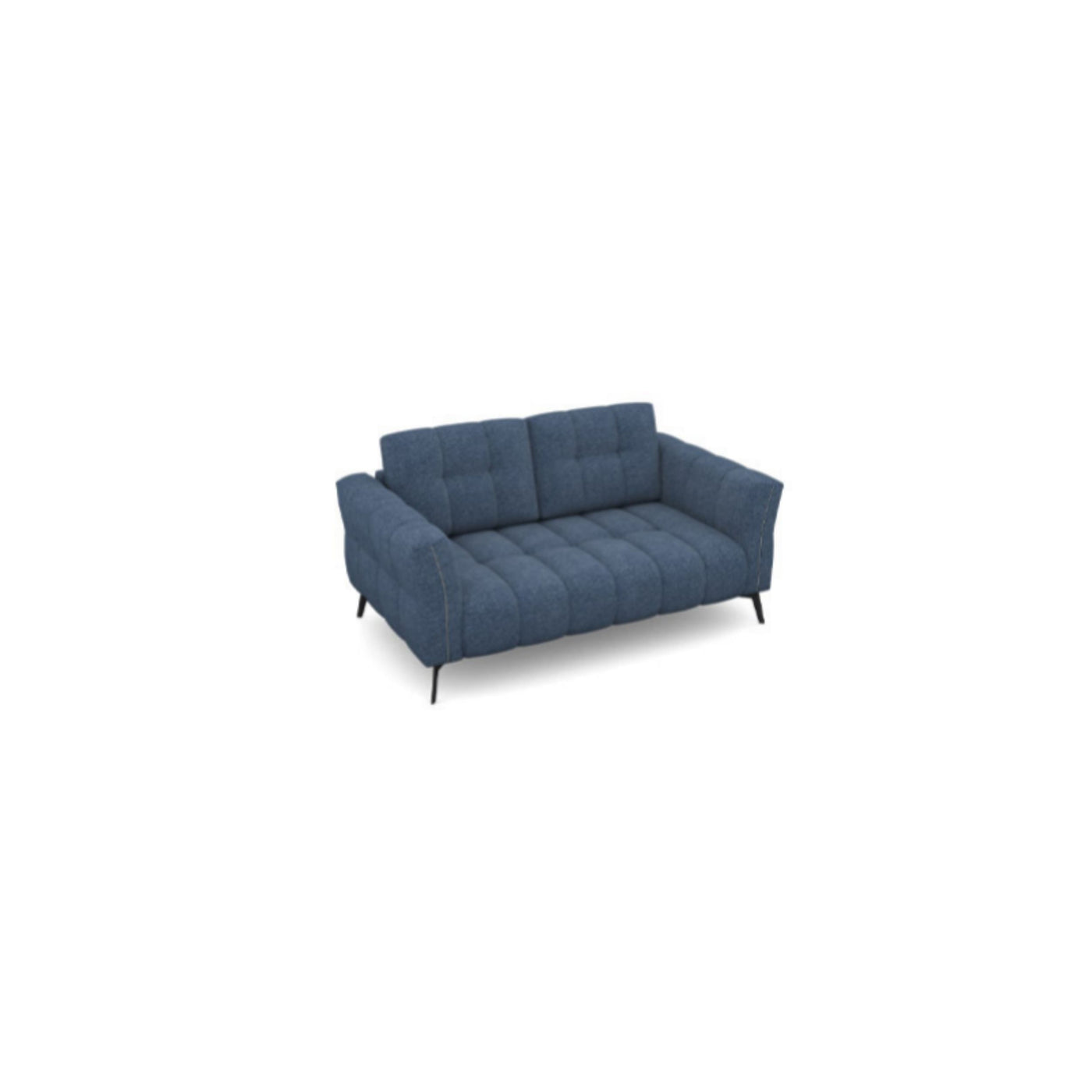 Salon d'angle modulaire Elmo — Bleu chiné