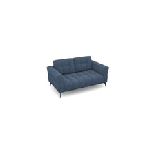 Salon d'angle modulaire Elmo — Bleu chiné