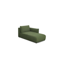 Salon d'angle modulaire Farido — Vert olive