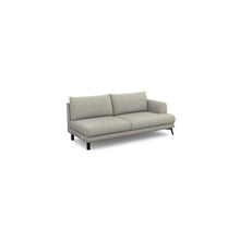 Salon d'angle modulaire Inferno — Gris clair