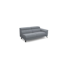 Salon d'angle modulaire Lenon — Gris clair chiné