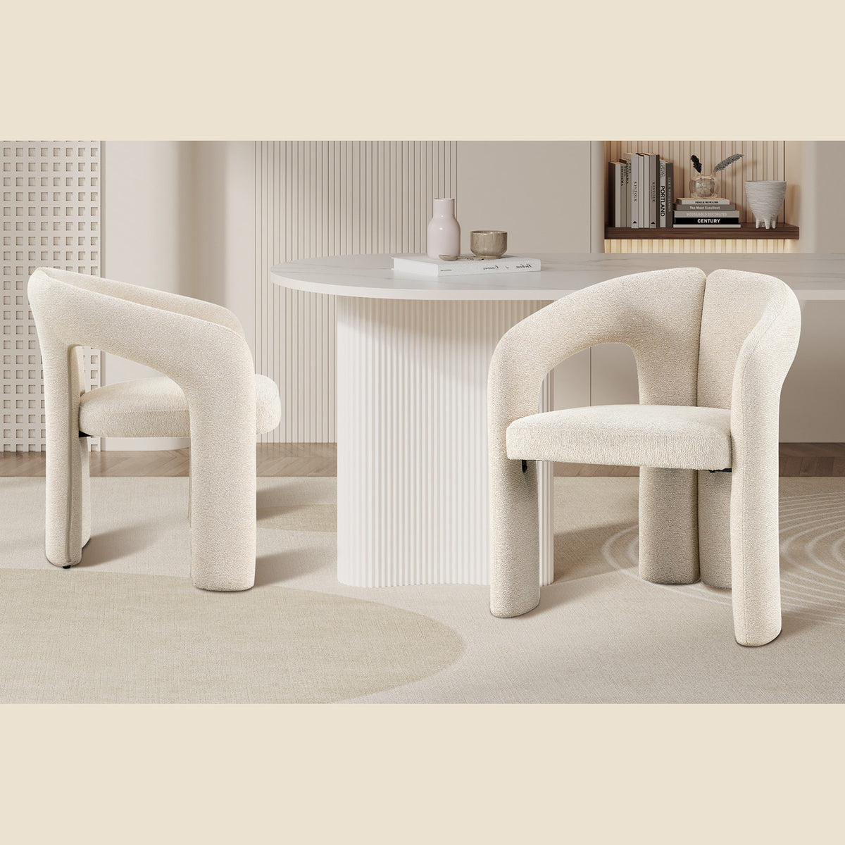 Chaise Beja — Tissu