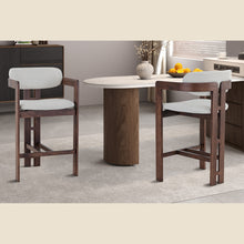 Chaise de comptoir Camille — Frêne massif