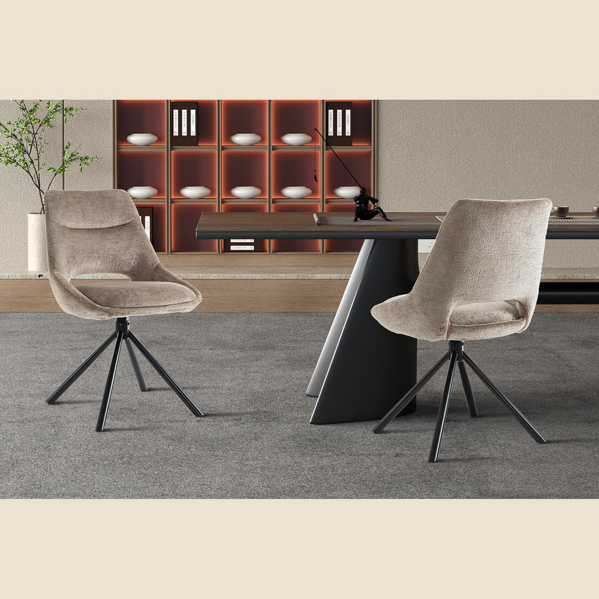 Chaise Dante — Tissu