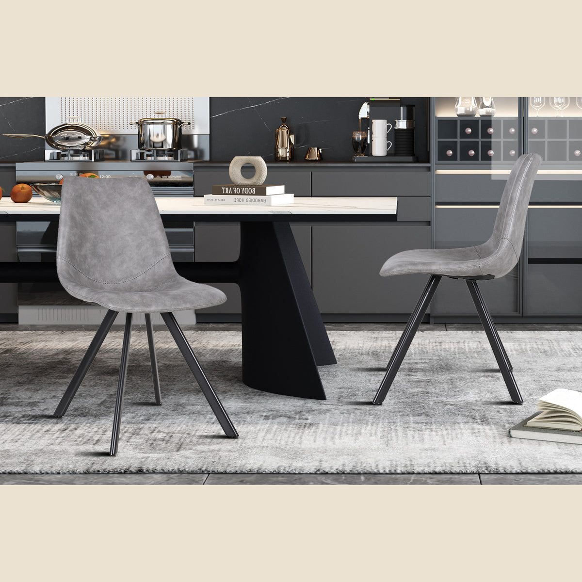 Chaise Emma — Simili cuir