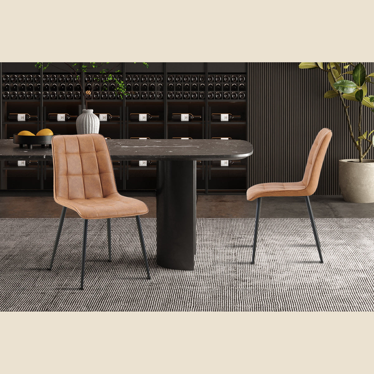 Chaise Furas — Simili vintage