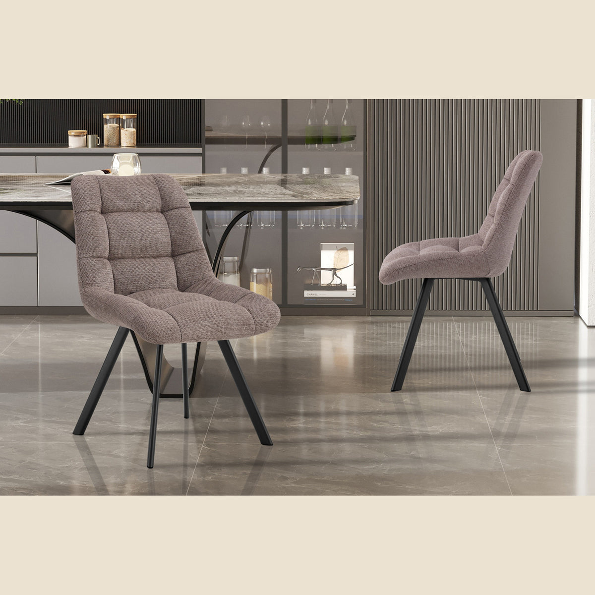 Chaise Lizzy — Tissu