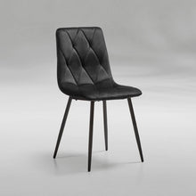 Chaises ST2209 — Lot de 4 · Velours capitonné