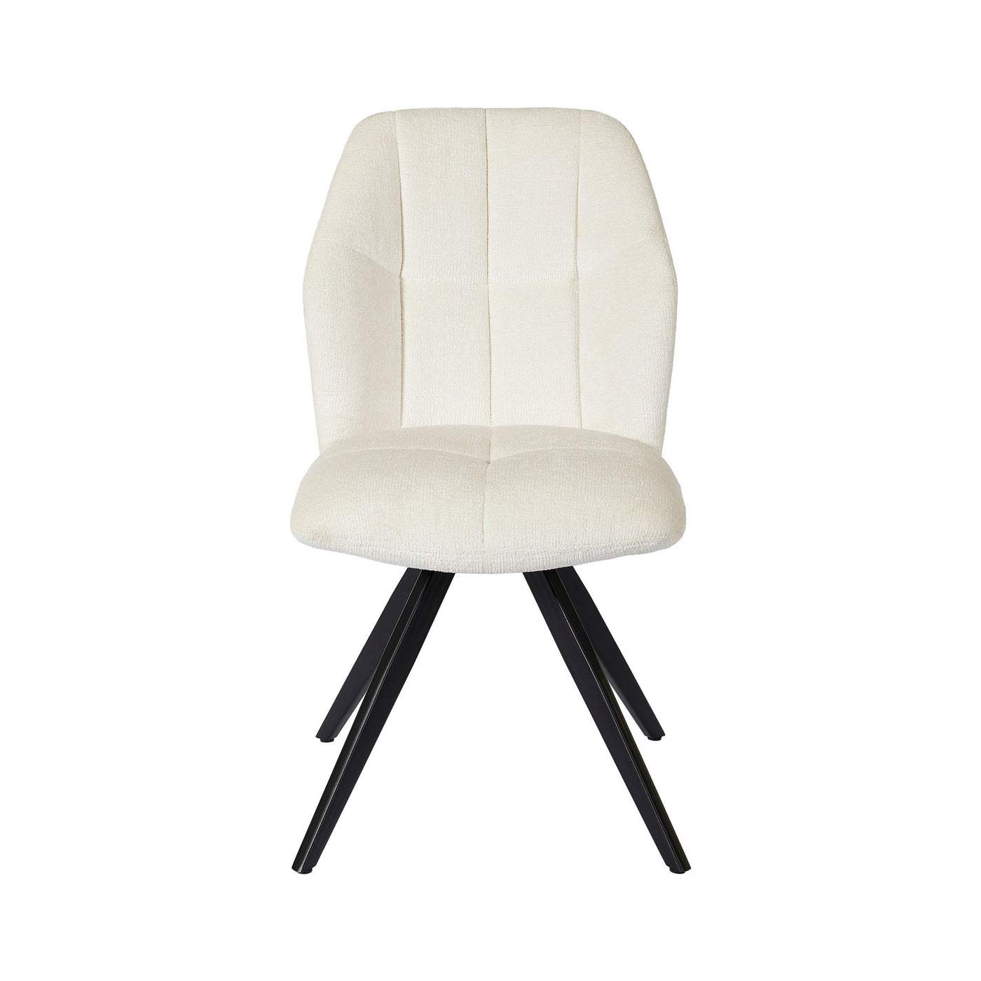 Chaise ST2319-2 — Tissu chenille (lot de 2)
