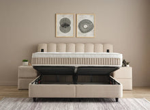 Lit Wind — Boxspring scandinave à coffres de rangement