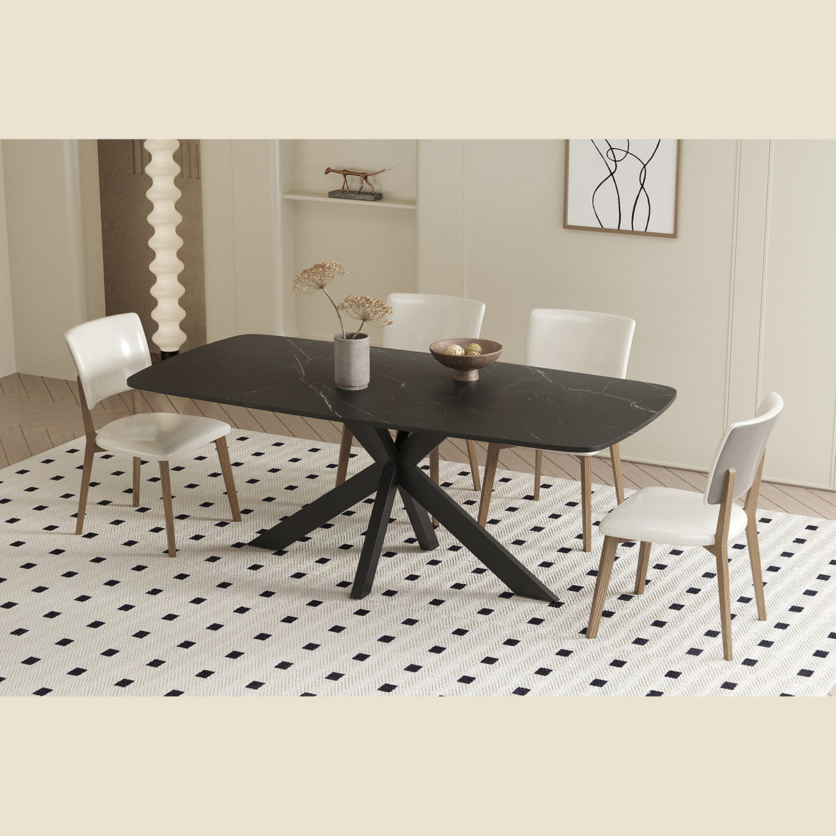 Table Apollo — Pierre, ovale ou ronde