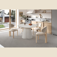 Table Faro — Effet ciment, organique ou ronde