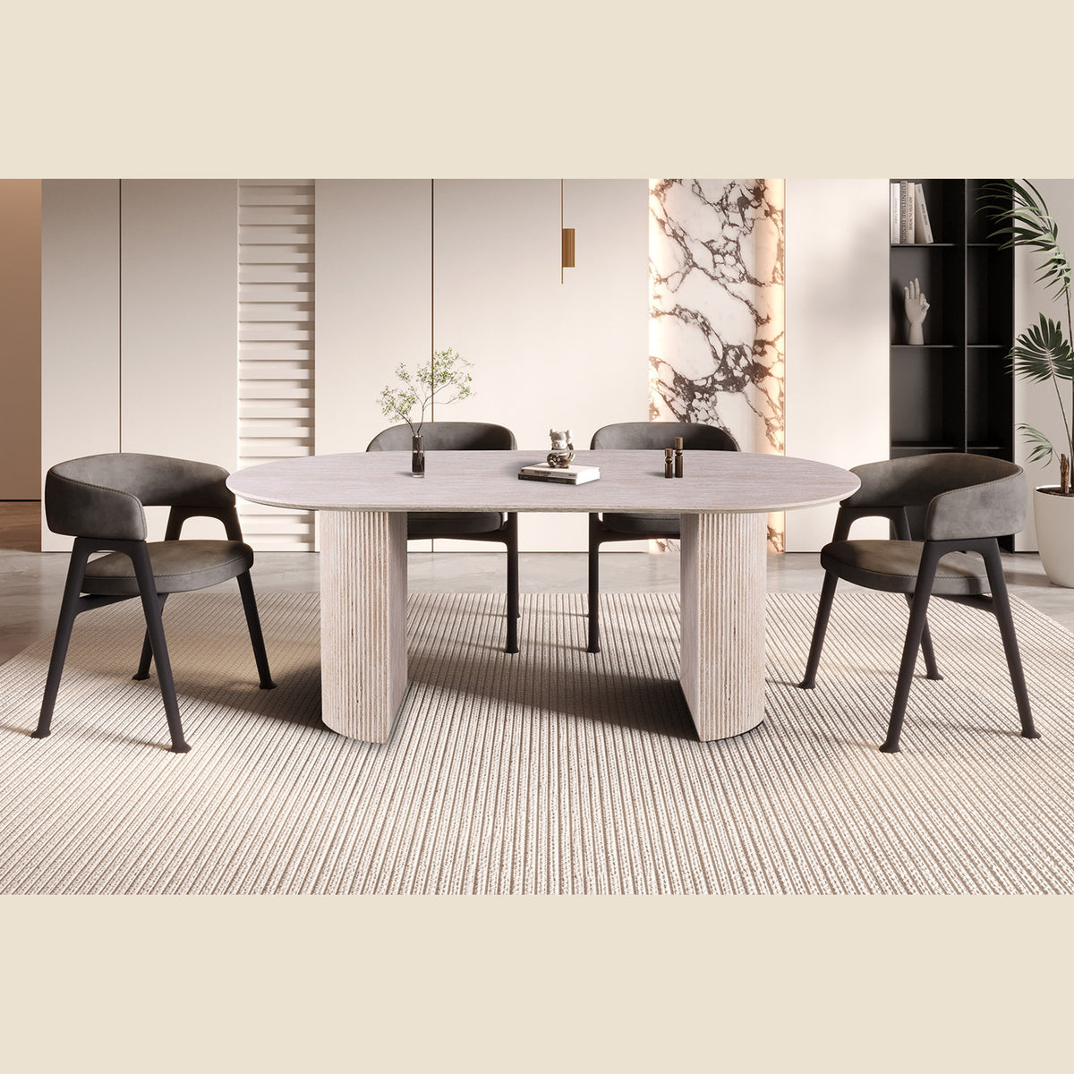 Table Lagos — Ovale ou ronde