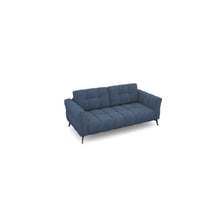 Salon d'angle modulaire Elmo — Bleu chiné