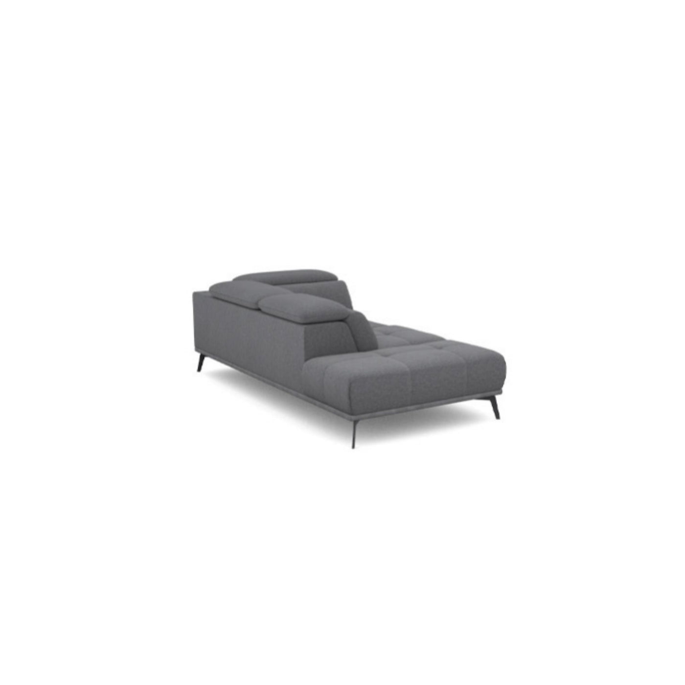 Salon d'angle modulaire Forio — Gris bleuté