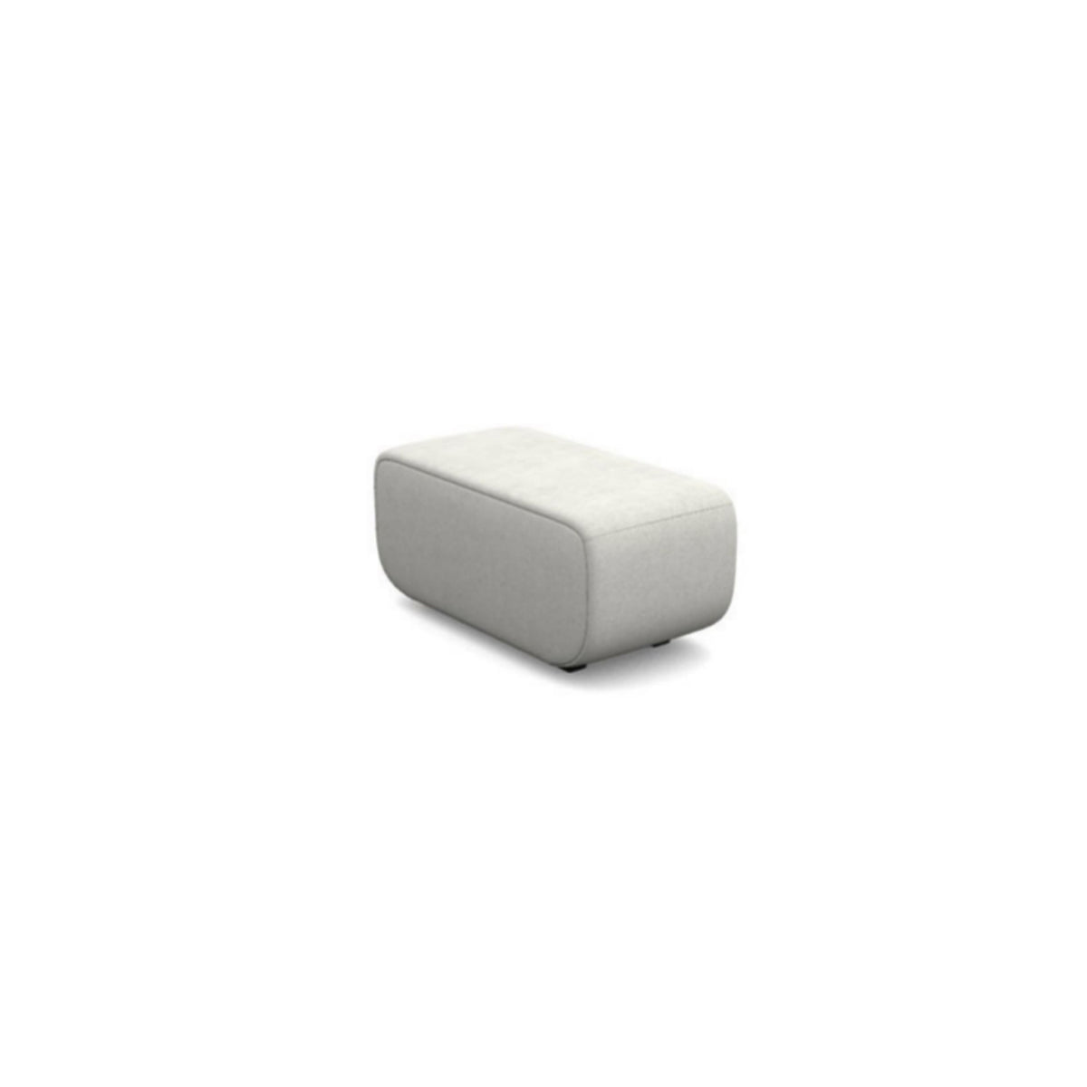 Pouf Oslo — Gris clair
