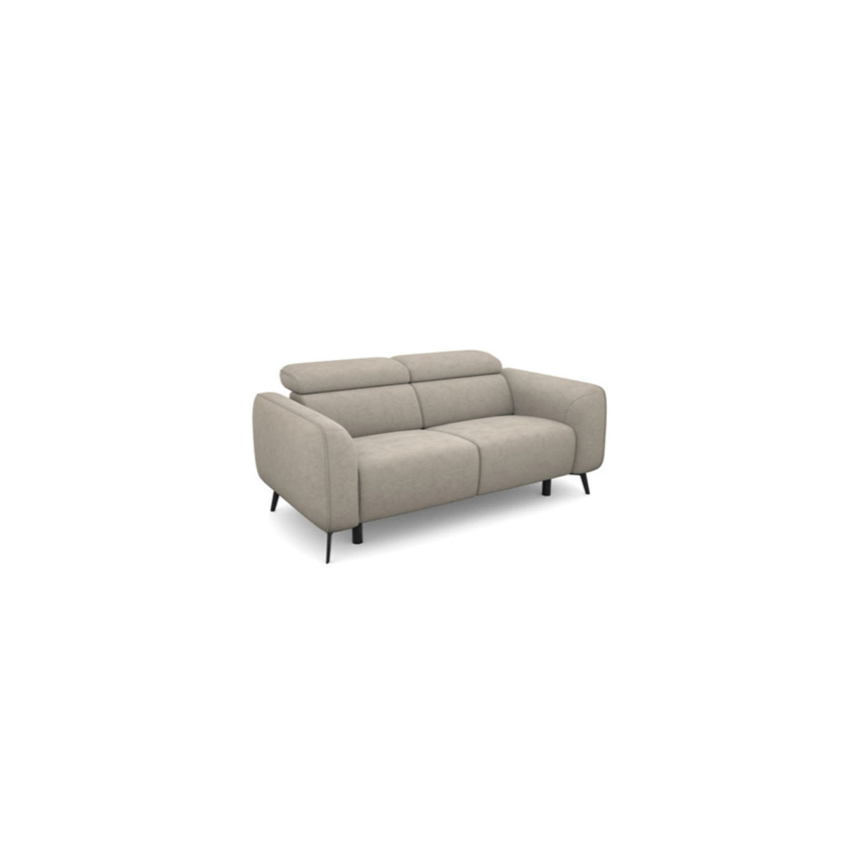 Canapé droit Rimo — Beige chiné