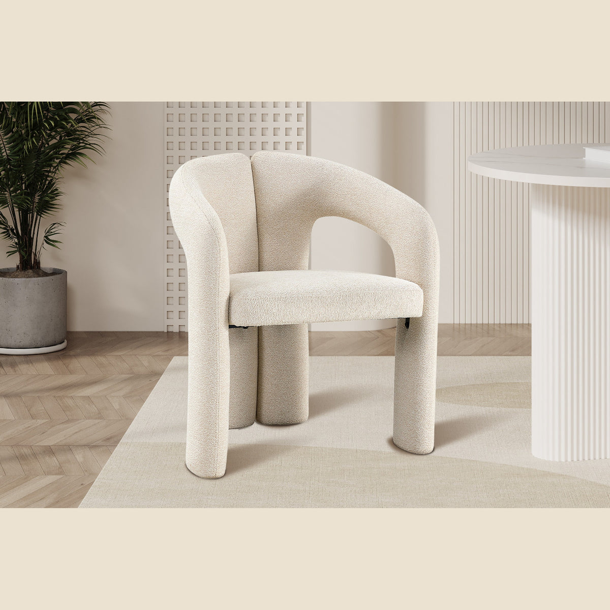 Chaise Beja — Tissu