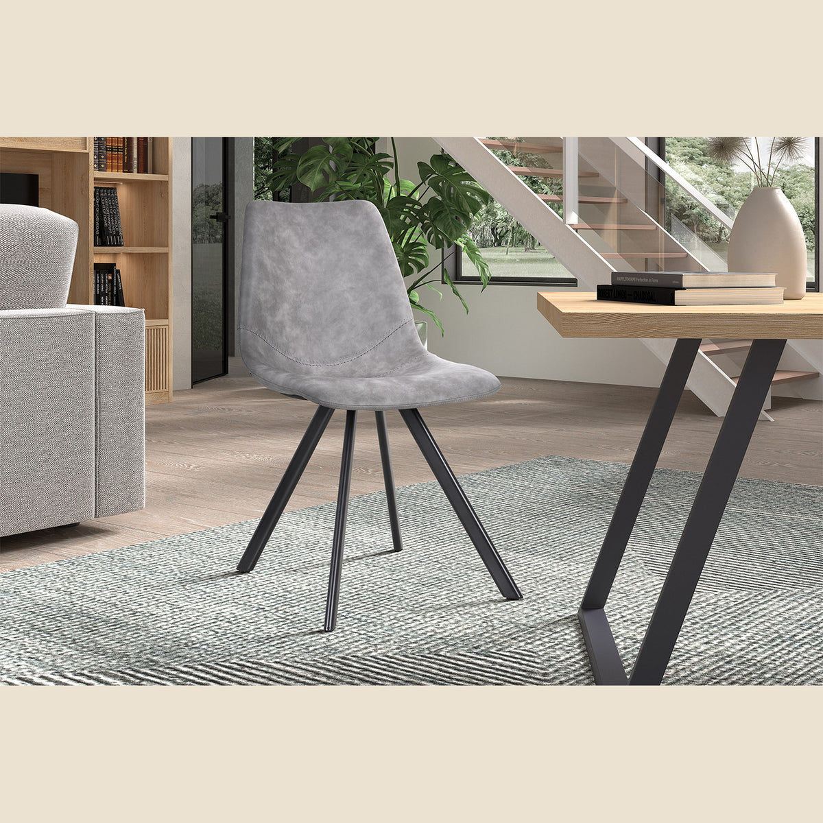 Chaise Emma — Simili cuir