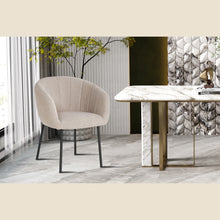 Chaise Sevilla — Tissu, bouclé ou corduroy