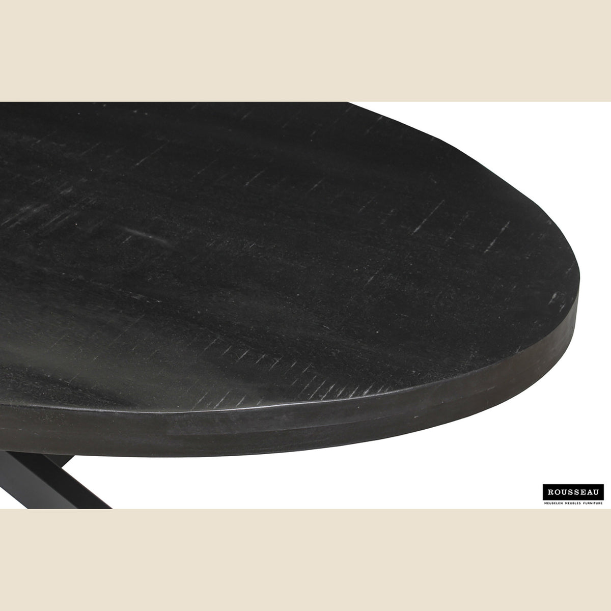 Table Alexa — Bois de manguier, ovale 200 cm