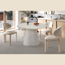 Table Faro — Effet ciment, organique ou ronde